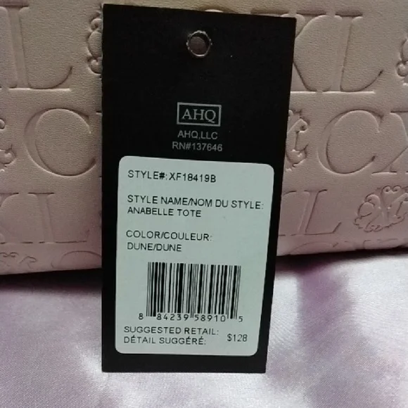 CXL By Christian Lacroix Beige Annabelle Tote And Matching Wallet - Picture 13 of 13